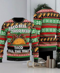 Taco All The Way Ugly Sweater Party