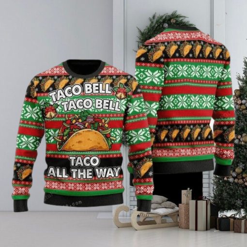 Taco All The Way Ugly Sweater Party