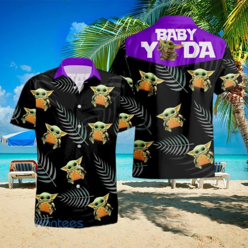 Taco Bell Baby Yoda Hug Hawaiian Shirt