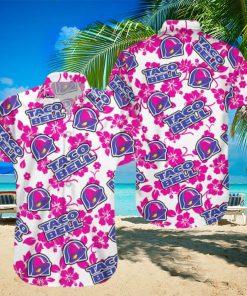 Taco Bell v2 Tropical Flower Aloha Hawaiian Shirts