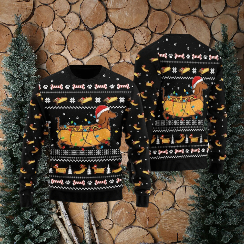 Dachshund ugly hotsell christmas sweater