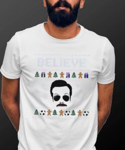 Tacos Ted Lasso Believe Christmas White Royal Shirt