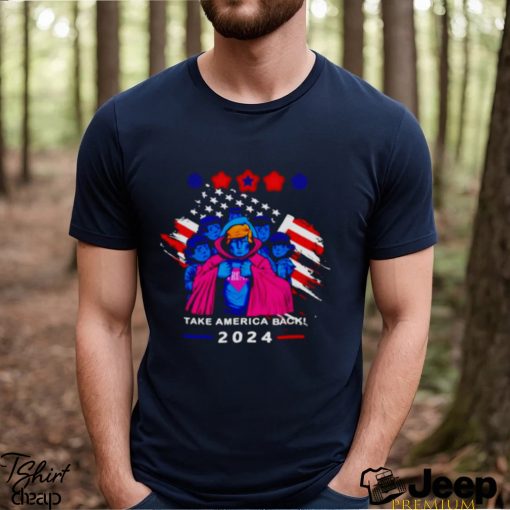 Take America back 2024 Trump and childrens shirt