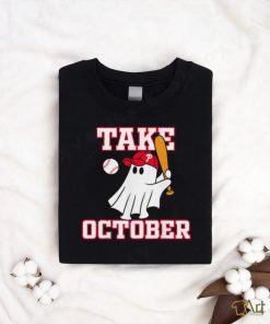 Take October Ghost Baseball Philadelphia Halloween T Shirt