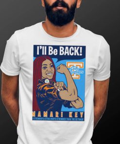 Tamari Key Tennessee Lady Volunteers I’ll be back the comeback is always stronger than the setback 2023 shirt