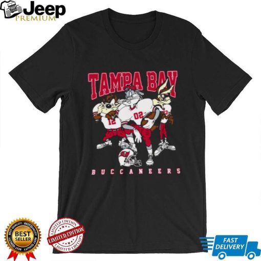 Tampa Bay Buccaneers Bugs Bunny And Taz Player T Shirt