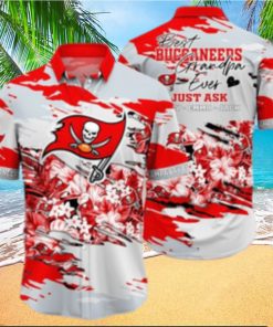 Tampa Bay Buccaneers Custom Hawaiian Shirt Short T Shirt Hawaiian Pattern Print Style