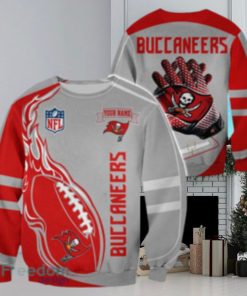 Tampa Bay Buccaneers Custom Name Christmas Ugly Sweater Sweatshirt Sport For Fans