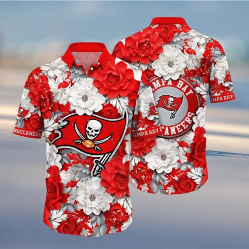 Tampa Bay Buccaneers Hawaii Shirt Flower Summer Vibes