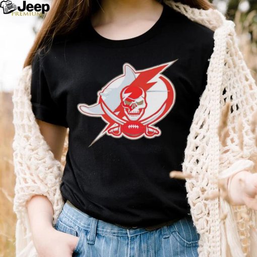 Tampa Bay Buccaneers Lightning Rays logo shirt