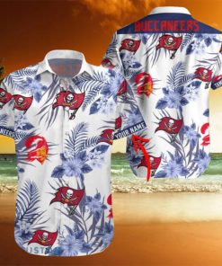 Tampa Bay Buccaneers Logo History NFL teams Hawaiian Shirt For Men And Women