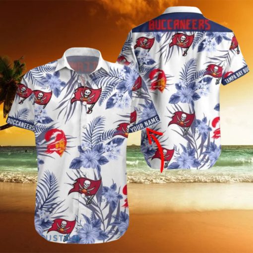 Tampa Bay Buccaneers Logo History NFL teams Hawaiian Shirt For Men And Women