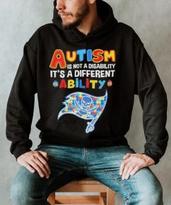 Tampa Bay Buccaneers NFL Autism Is Not A Disability 2024 Shirt