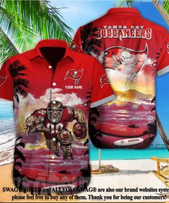 Tampa Bay Buccaneers NFL Custom Classic All Over Printed Hawaiian Shirt