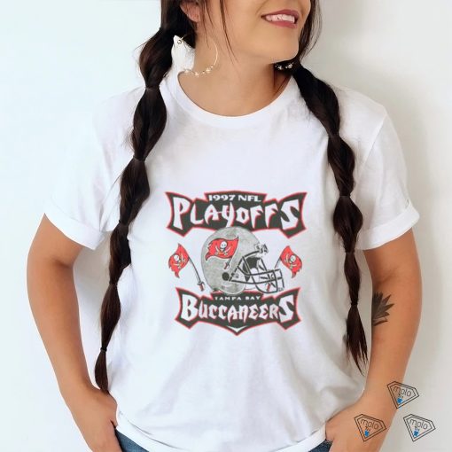 Tampa Bay Buccaneers Playoffs 1997 NFL helmet shirt