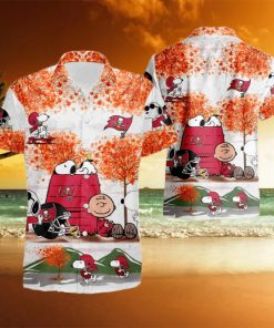 Tampa Bay Buccaneers Snoopy Autumn Hawaiian Shirt