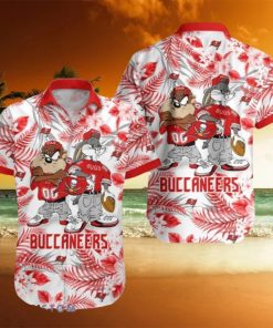 Tampa Bay Buccaneers Taz And Bugs NFL teams Hawaiian Shirt For Men And Women