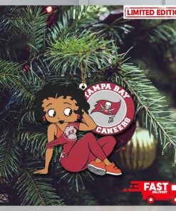 Tampa Bay Buccaneers x Betty Boop Christmas Tree Decorations 2023 Ornament