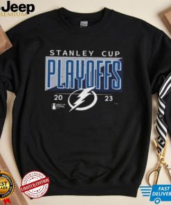 Tampa Bay Lightning 2023 Stanley Cup Playoffs Tri Blend Shirt