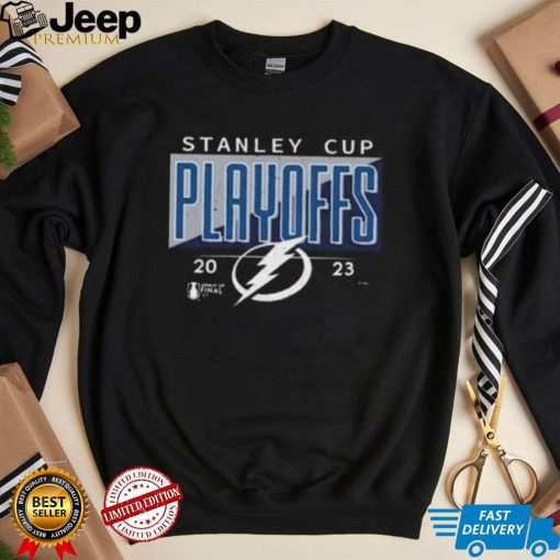 Tampa Bay Lightning 2023 Stanley Cup Playoffs Tri Blend Shirt