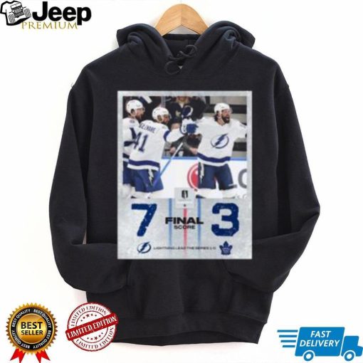 Tampa Bay Lightning 7 Vs 3 Toronto Maple Leafs Final Score 2023 Shirt