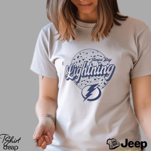 Tampa Bay Lightning Fanatics Leopard Print Long Sleeve T Shirt