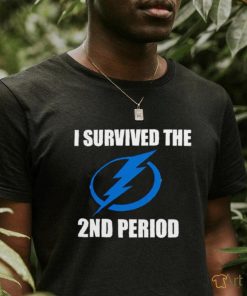 Tampa Bay Lightning I survived the 2nd period shirt