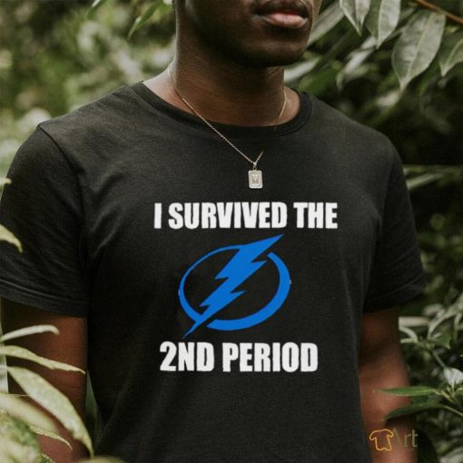 Tampa Bay Lightning I survived the 2nd period shirt