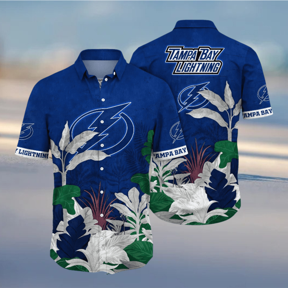 Tampa Bay Lightning NHL Us Flag Hawaiian Shirt Custom Summer Aloha