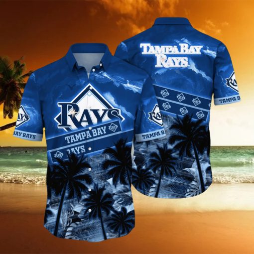 Tampa Bay Rays MLB Flower Hawaiian Shirt Style Gift For Fans