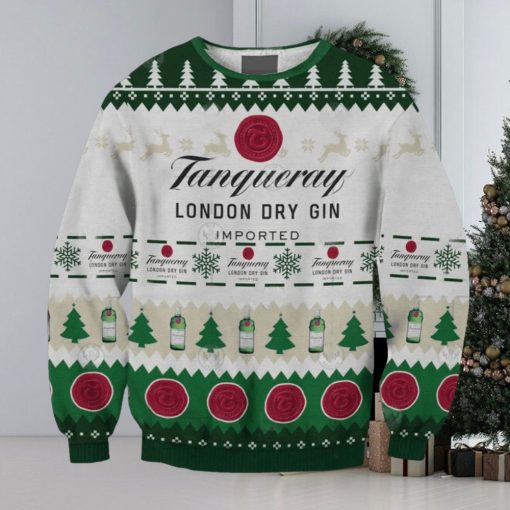 Tanqueray London Dry Gin Ugly Christmas Sweater, Gift for Christmas Holiday