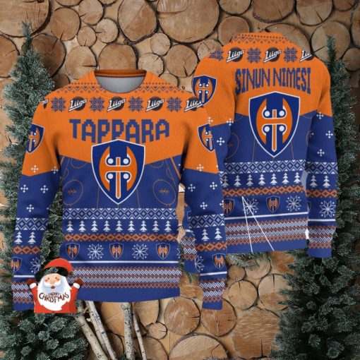 Tappara 3D Ugly Christmas Sweater Christmas Holiday Gift Custom Name For Men And Women