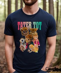 Tater Tot Collage Design Tiktok Cat Shirt