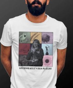 Taylor Governor Kelly’s Eras Playlist T shirt