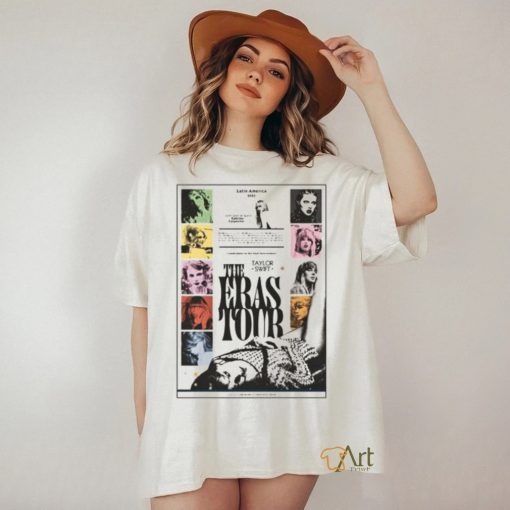 Taylor Latin America 2023 the Eras tour Poster shirt