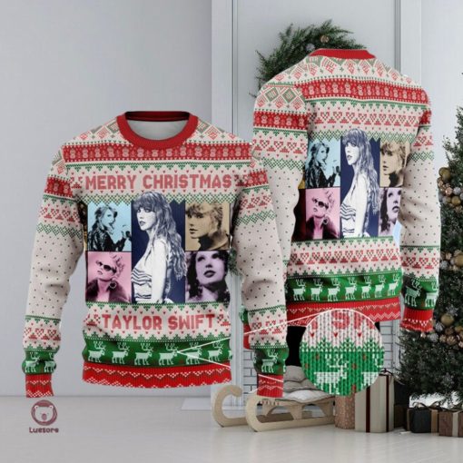 Taylor Santa Xmas The Era Tour Christmas Sweater