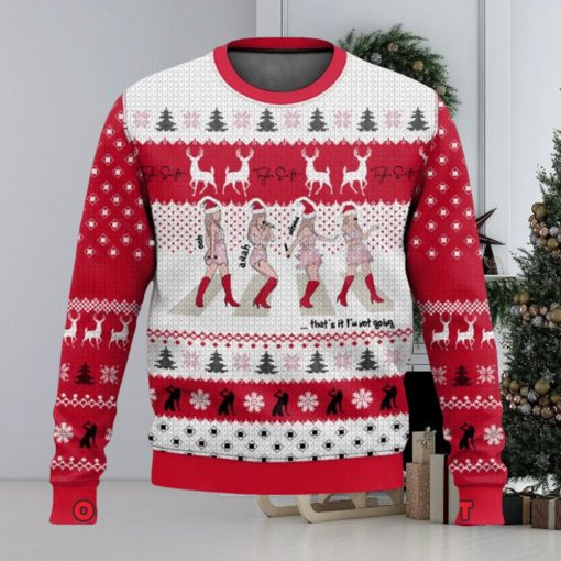 Taylor Swift Funny That’s It I’m Not Going Dance Ugly Christmas Sweater