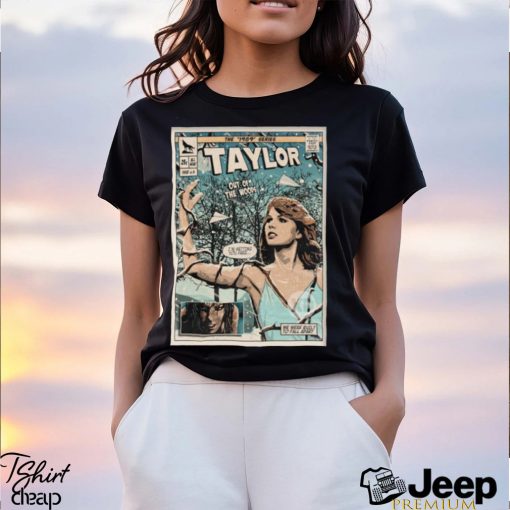 Taylor Swift   Out Of The Woods Vintage Comic Cover Art Shirt