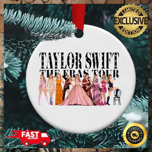 Taylor Swift Personalized The Eras Tour Fan Gifts 2023 Christmas Tree Decorations Ornament