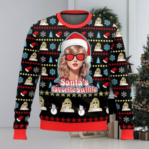 Taylor Swift Santa’s Favorite Swiftie Ugly Sweater