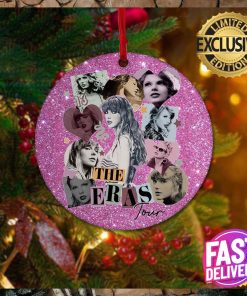 Taylor Swift The Eras Tour 2023 Swiftmas Swifties Gift Ceramic Christmas  Tree Decorations Ornament - teejeep