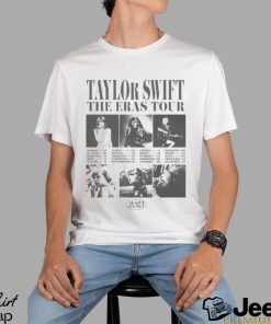 Taylor Swift The Eras Tour Collage White shirt