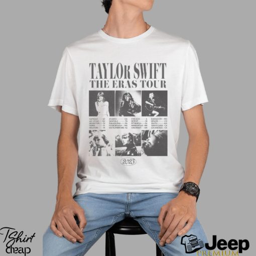 Taylor Swift The Eras Tour Collage White shirt