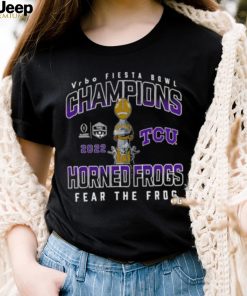 Tcu Horned Frogs Fanatics Branded College Football Playoff 2022 Fiesta Bowl Champions Hometown Shirt