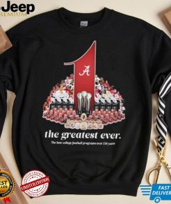 Team Alabama The Greatest Ever The Best College Football Programs Over 150 Years