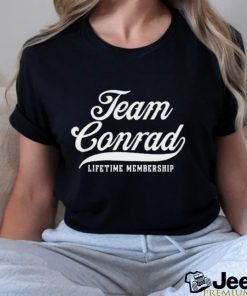 Team Conrad Lifetime Membership Family Surname Last Name Shirt