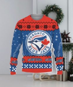 Team Logo Toronto Blue Jays Ugly Christmas Sweater