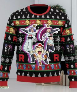 Team Rocket Pokemon Ugly Christmas Sweater Funny Gift Ideas Christmas