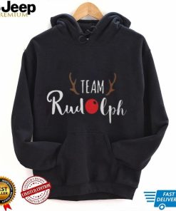 Team Rudolph Christmas Motif T shirt