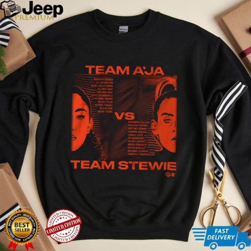 Team Stewie Vs. Team A’ja 2023 All Star Shirt